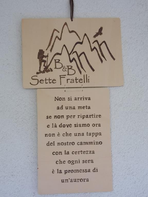 B&B Sette Fratelli San Gregorio  Bagian luar foto